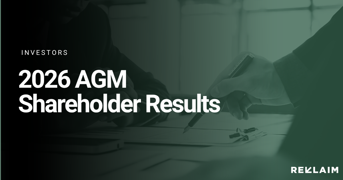 Reklaim Shareholders Approve All Matters at 2026 Annual General Meeting