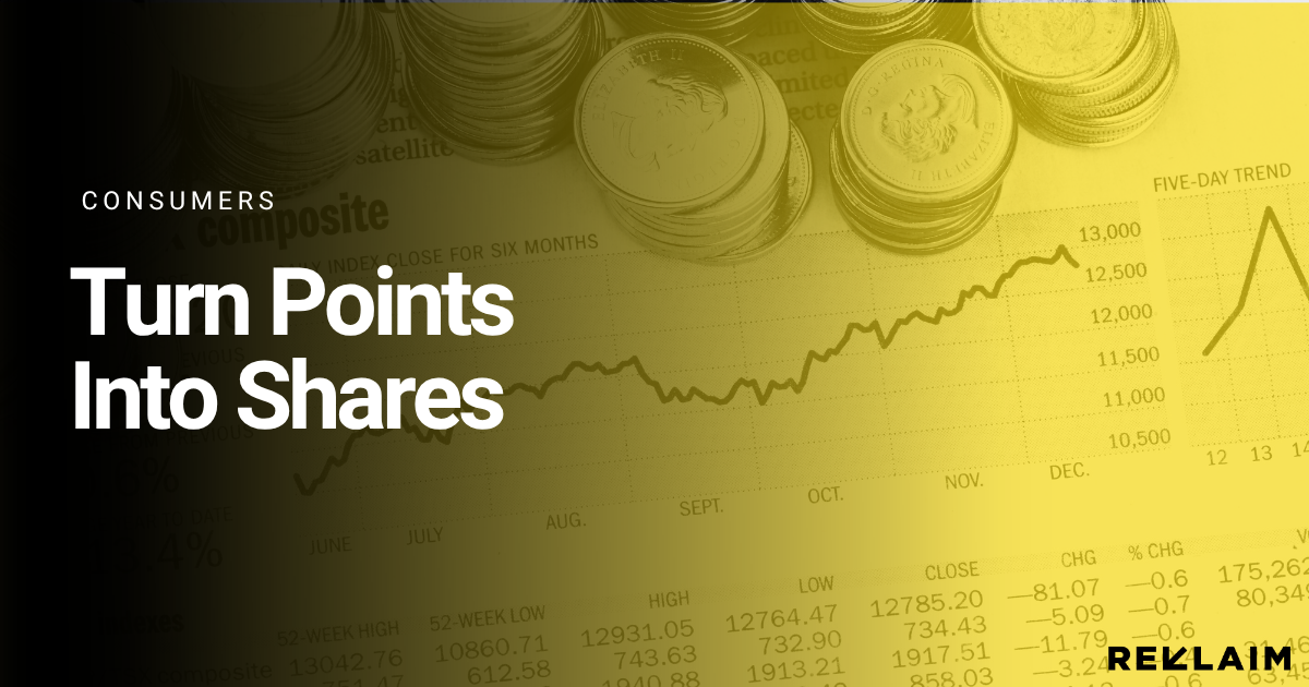 Redeem Reklaim Points for Shares | Reklaim Invest Program (Canada)