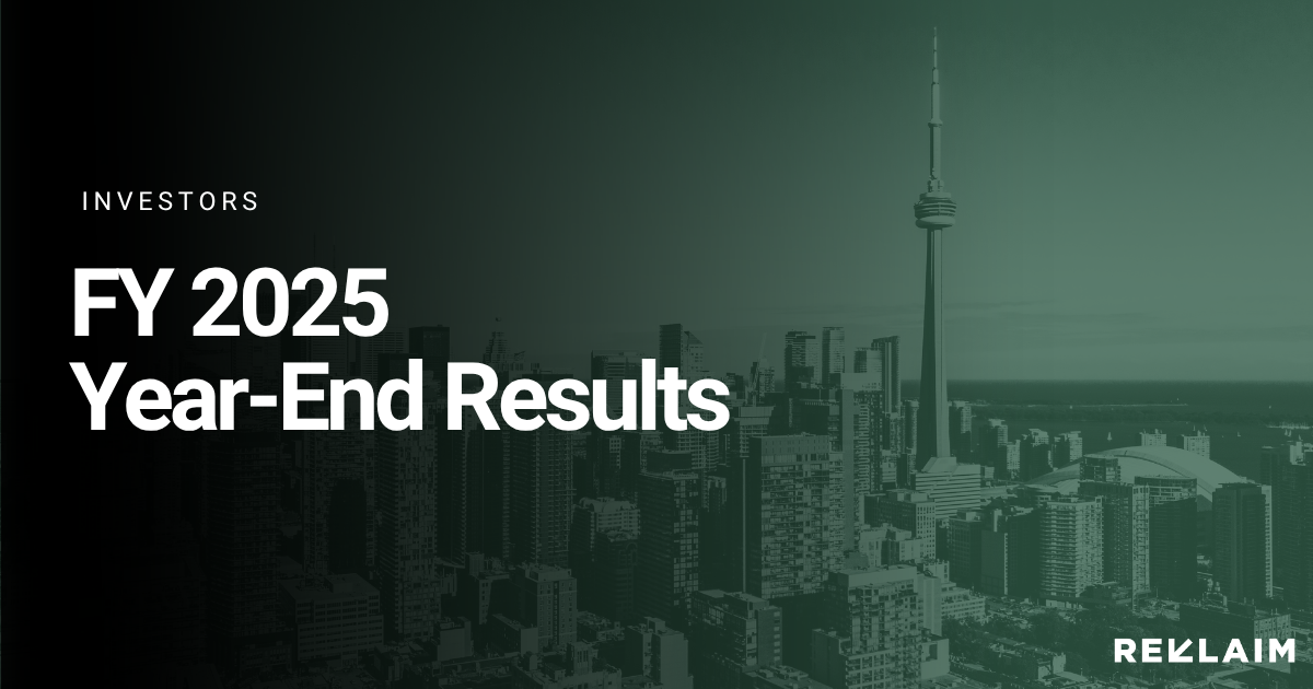 Reklaim Ltd Reports Q4 and Year-End 2025 Results